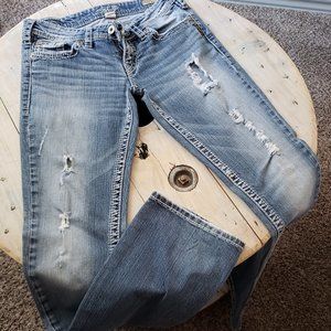 Silver jeans